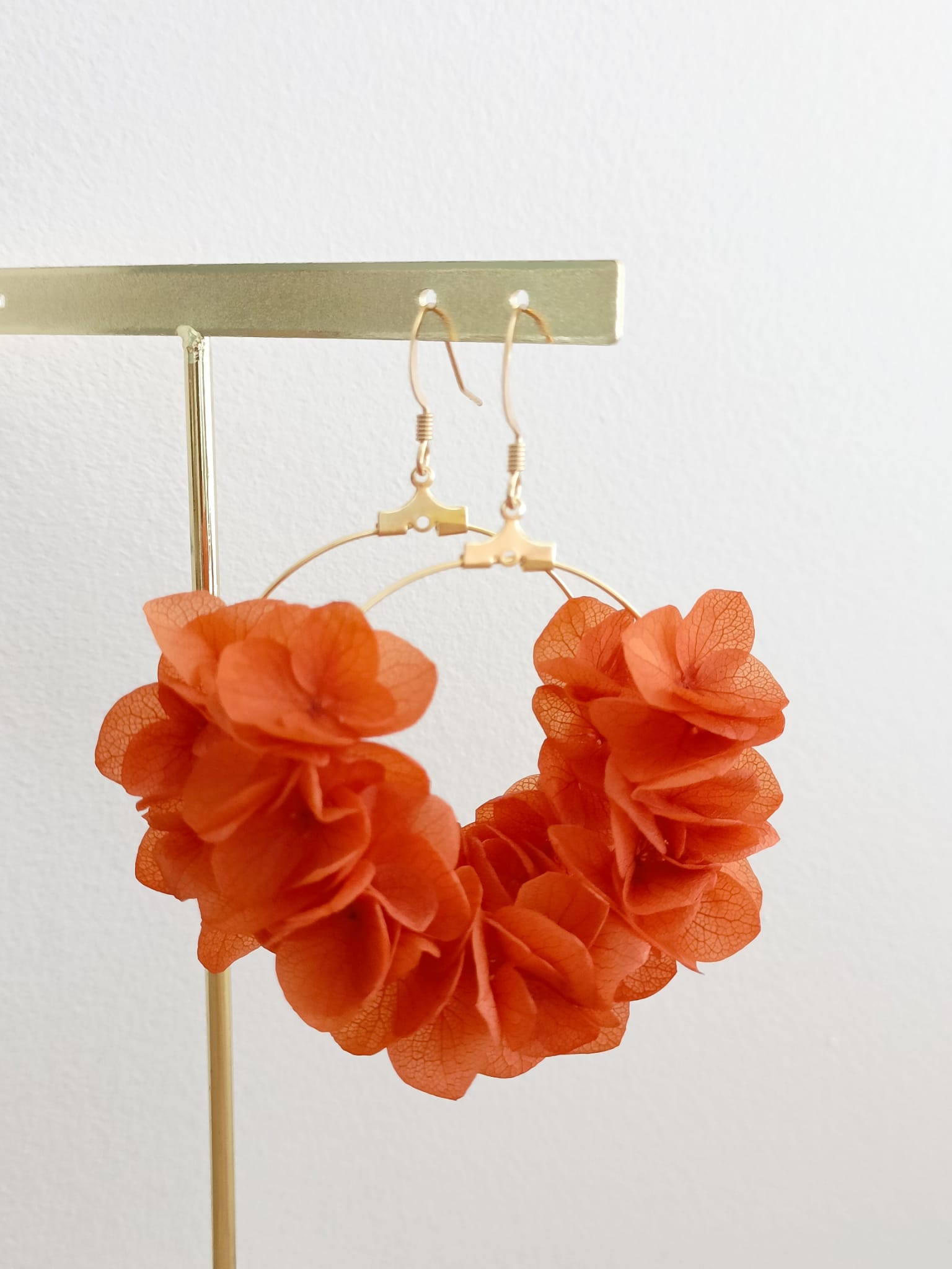 Boucles d'oreilles Kathleen oranges - Bellemond
