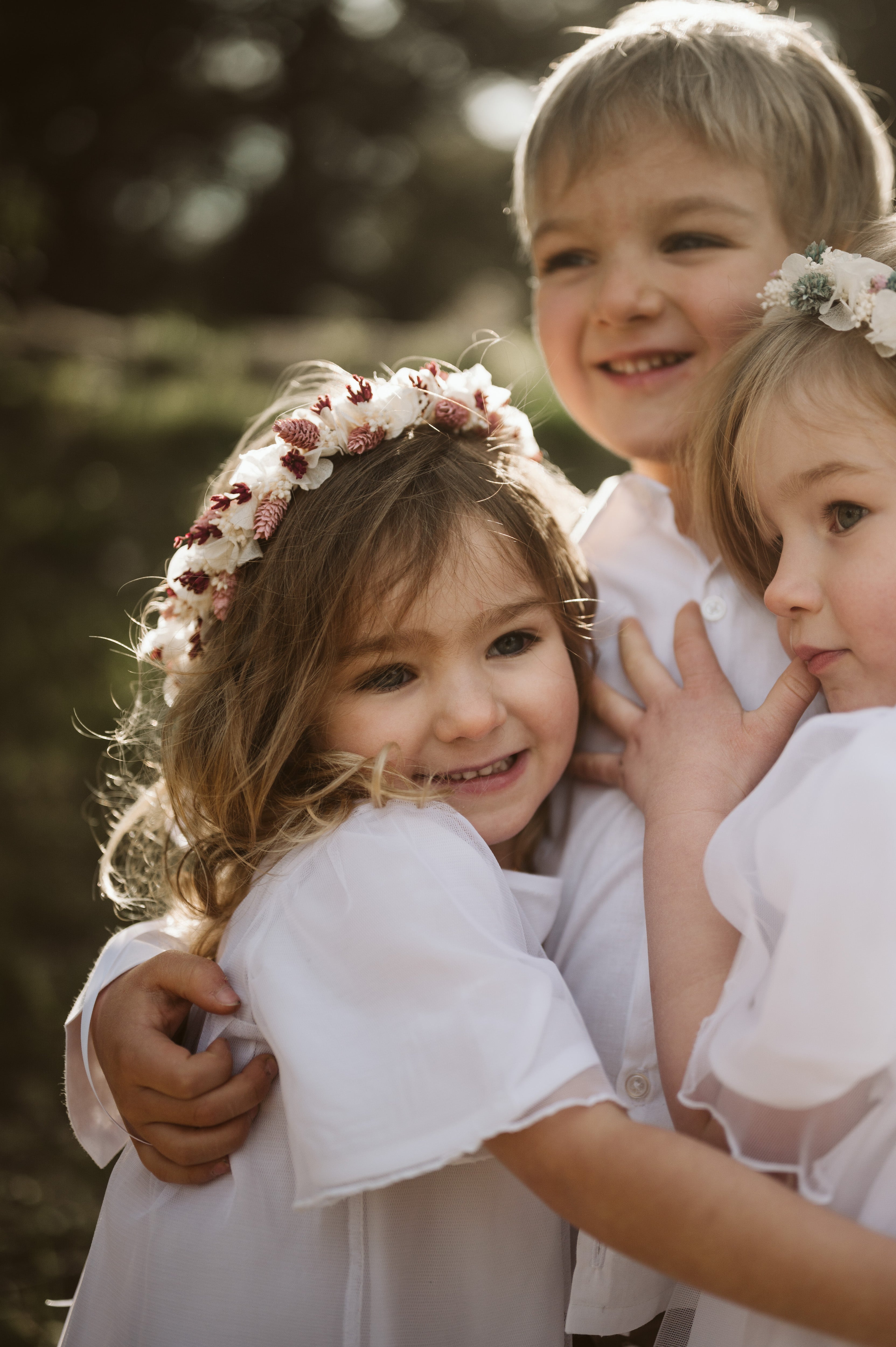 Couronne Tatiana mis en scène avec des enfants - Bellemond