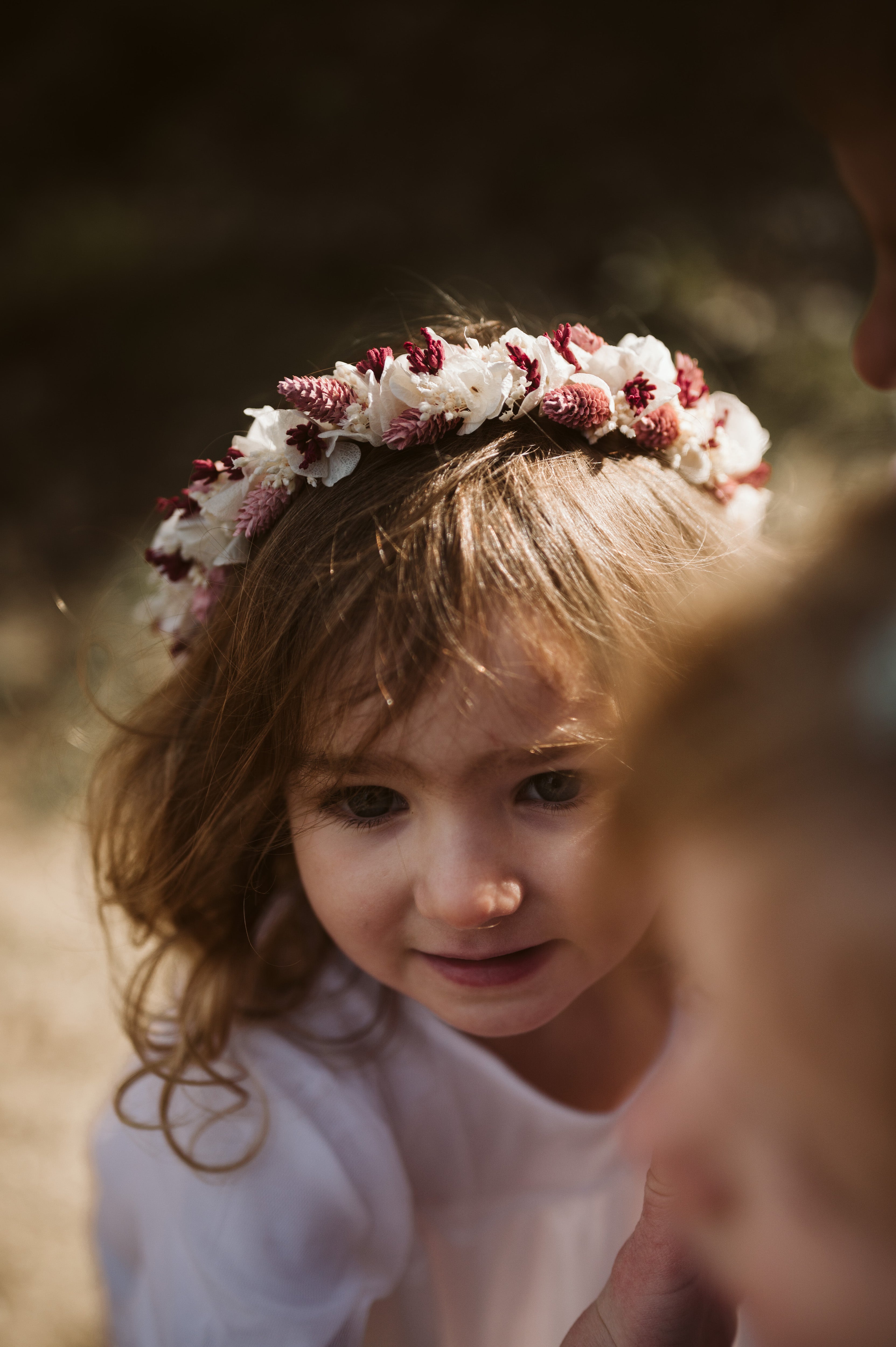 Couronne Tatiana portée sur une petite fille - Bellemond