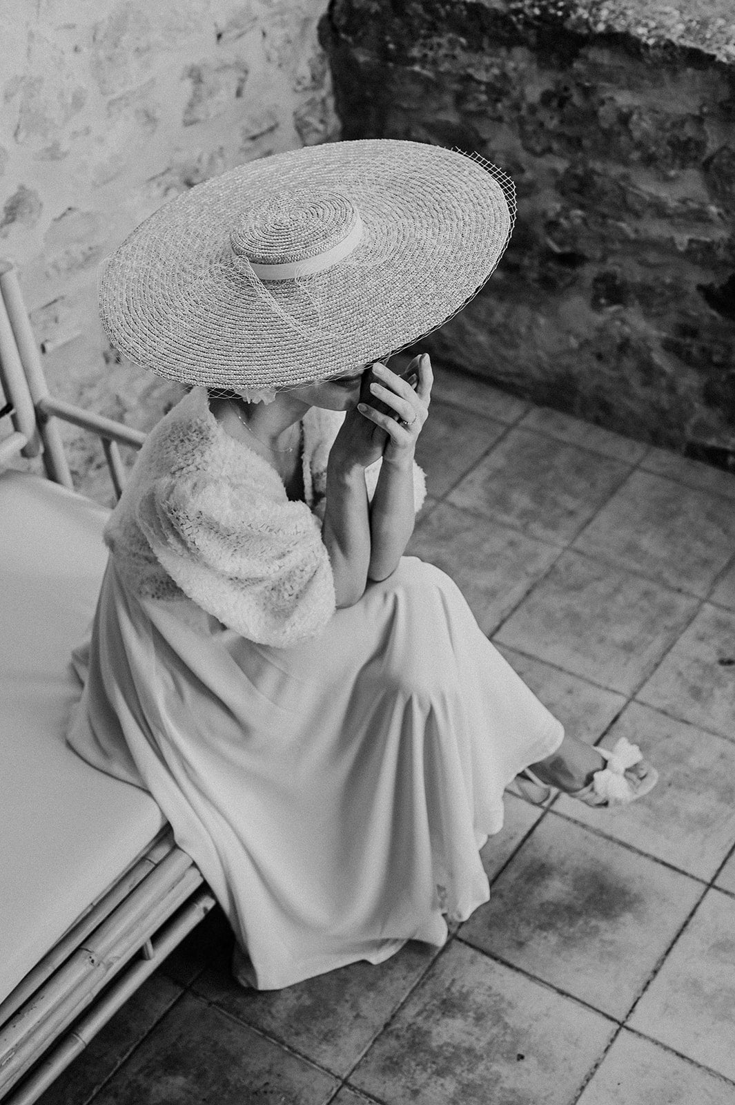 Capeline Coco Vintage, photo en noir et blanc - Bellemond